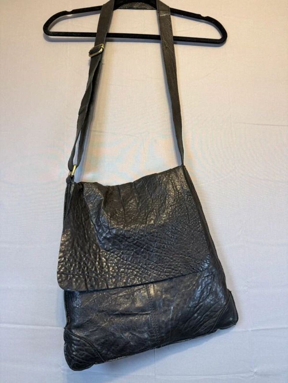 Leather crossbody bag